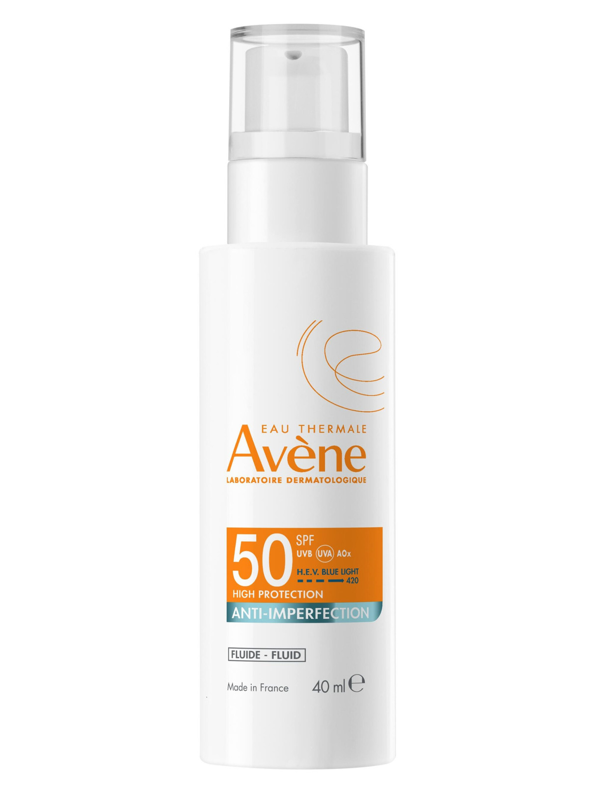 Avène Fluido Anti-Imperfecciones SPF 50+ 40ml | Protector Solar Facial