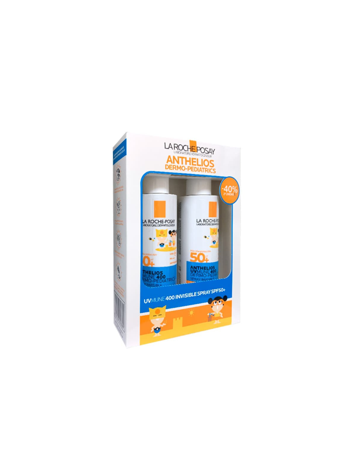 La Roche‑Posay Anthelios Dermo‑Pediatrics Spray SPF 50+ 2×200 ml