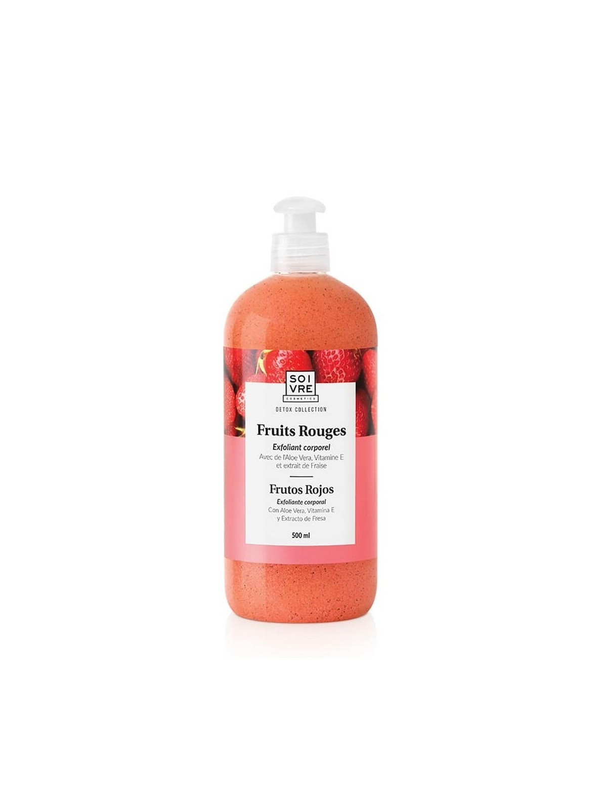 SOIVRE COSMETICS EXFOLIANTE CORPORAL FRUTOS ROJOS 500 ML
