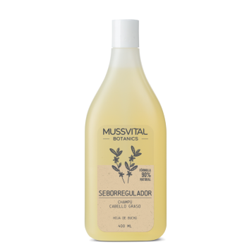 MUSSVITAL BOTANICS CHAMPU SEBORREGULADOR CABELLO GRASO 400 ML