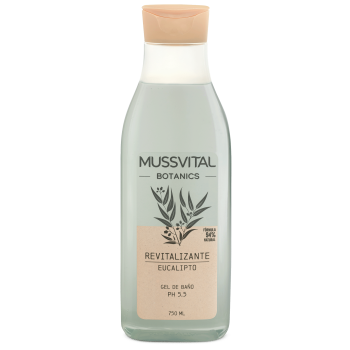 MUSSVITAL BOTANICS GEL DE BAÑO EUCALIPTO REVITALIZANTE 750 ML