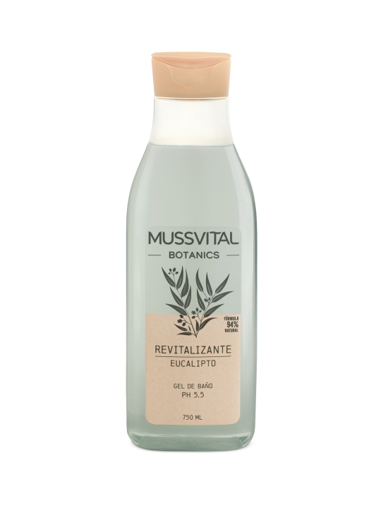 MUSSVITAL BOTANICS GEL DE BAÑO EUCALIPTO REVITALIZANTE 750 ML