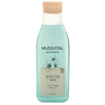 MUSSVITAL BOTANICS GEL DE BAÑO MONOI NUTRITIVO 750 ML
