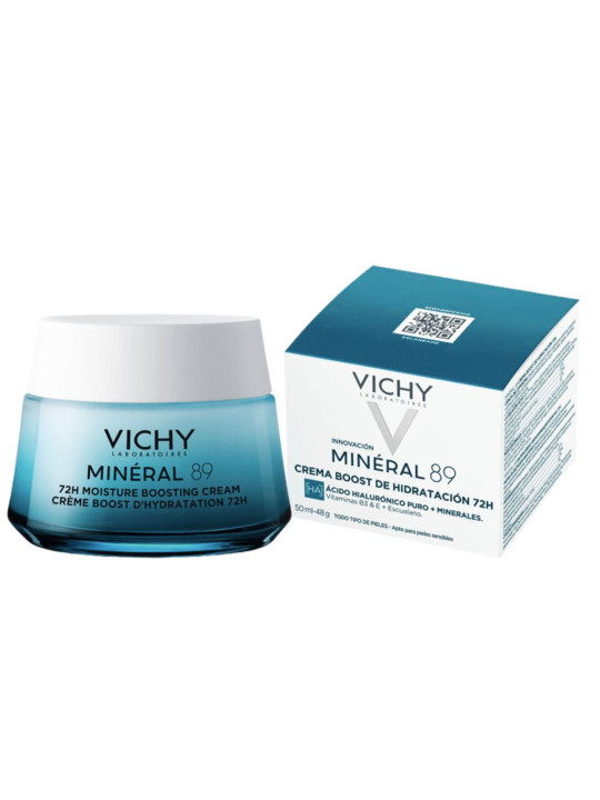 VICHY MINERAL 89 CREMA BOOST DE HIDRATACIÓN LIGERA 50 ML