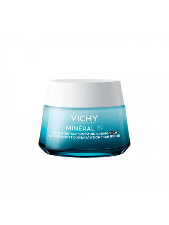 VICHY MINERAL 89 CREMA BOOST DE HIDRATACIÓN RICA 50 ML