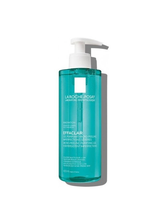 LA ROCHE POSAY EFFACLAR GEL PURIFICANTE MICRO-EXFOLIANTE 400 ML