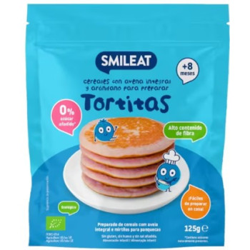 SMILEAT ECO MIX TORTITAS AVENA INTEGRAL Y ARANDANO 125 G