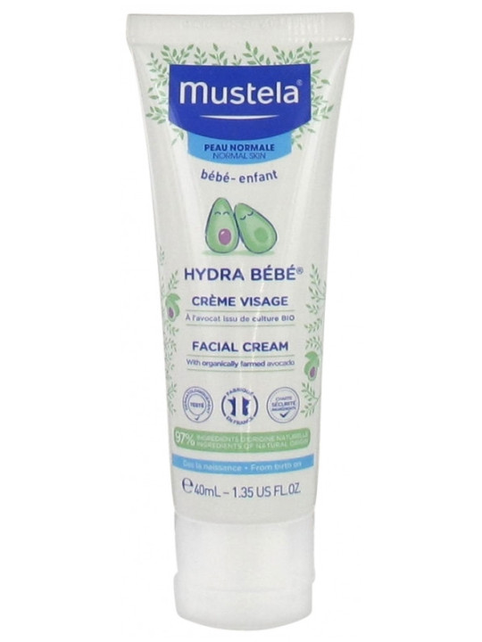 MUSTELA HYDRA BEBE CREMA FACIAL 40 ML