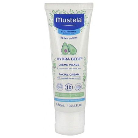 MUSTELA HYDRA BEBE CREMA FACIAL 40 ML