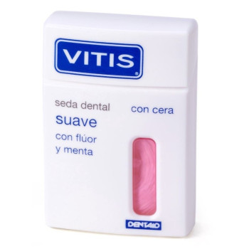 Vitis Seda Dental Flúor y Menta 50 m | Limpieza y frescor