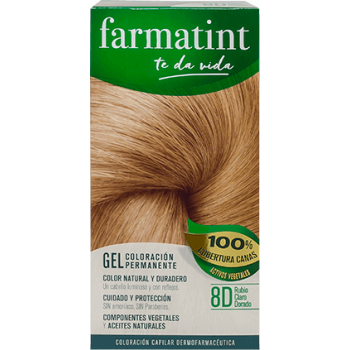 FARMATINT TONO 8D RUBIO CLARO DORADO 135 ML