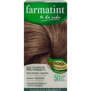 FARMATINT TONO 5D CASTAÑO CLARO DORADO 135 ML