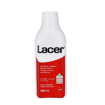 Lacer Colutorio 500 ml | Protección bucal diaria y frescor duradero