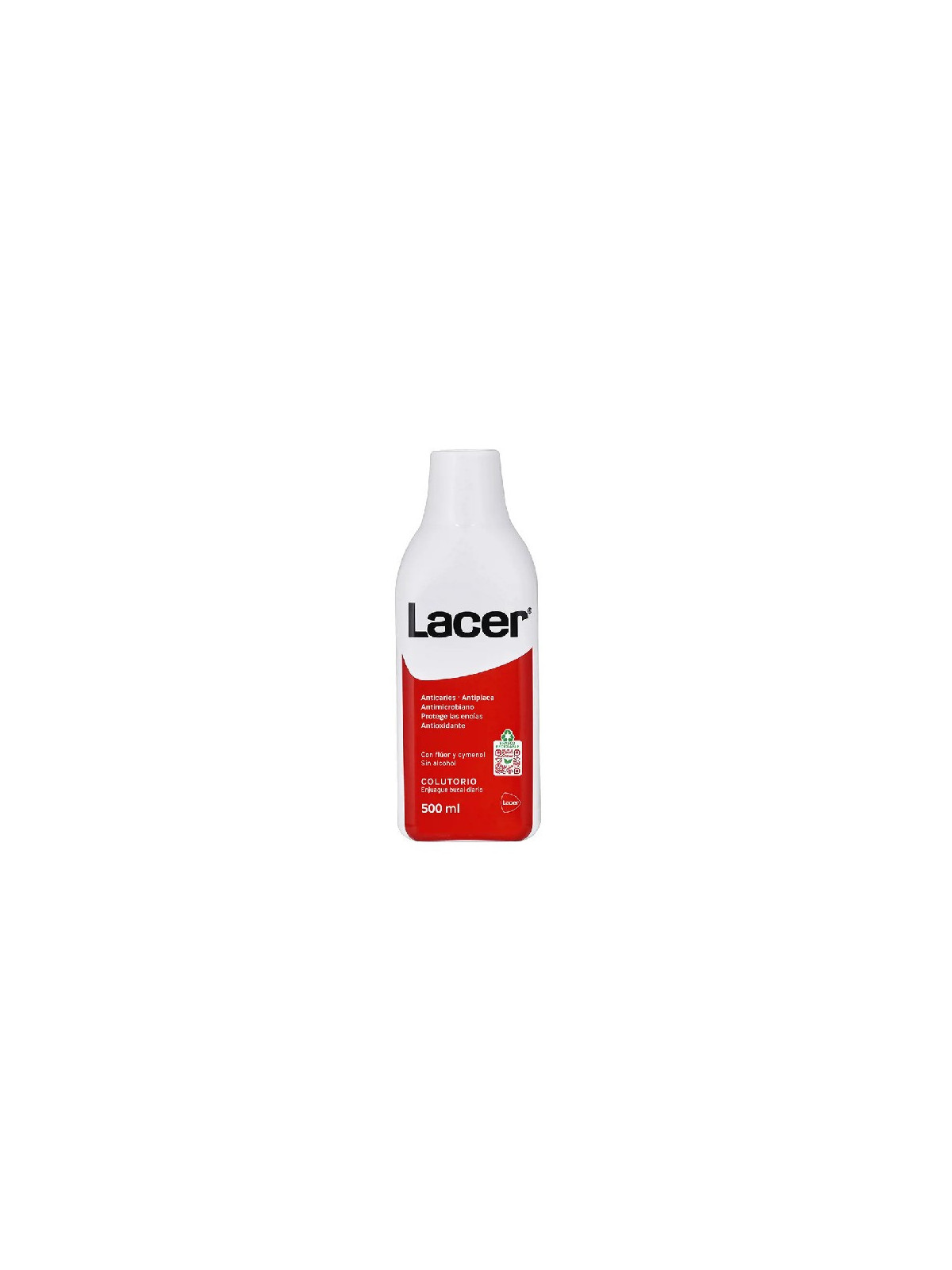 Lacer Colutorio 500 ml | Protección bucal diaria y frescor duradero