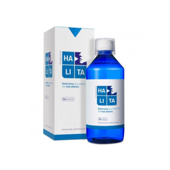 Halita Enjuague Bucal 500 ml | Combate el mal aliento y proporciona fr
