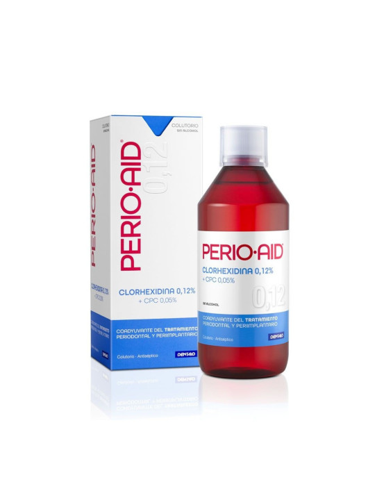 Perio-Aid Tratamiento Colutorio Sin Alcohol 500 ml | Combate placa e i