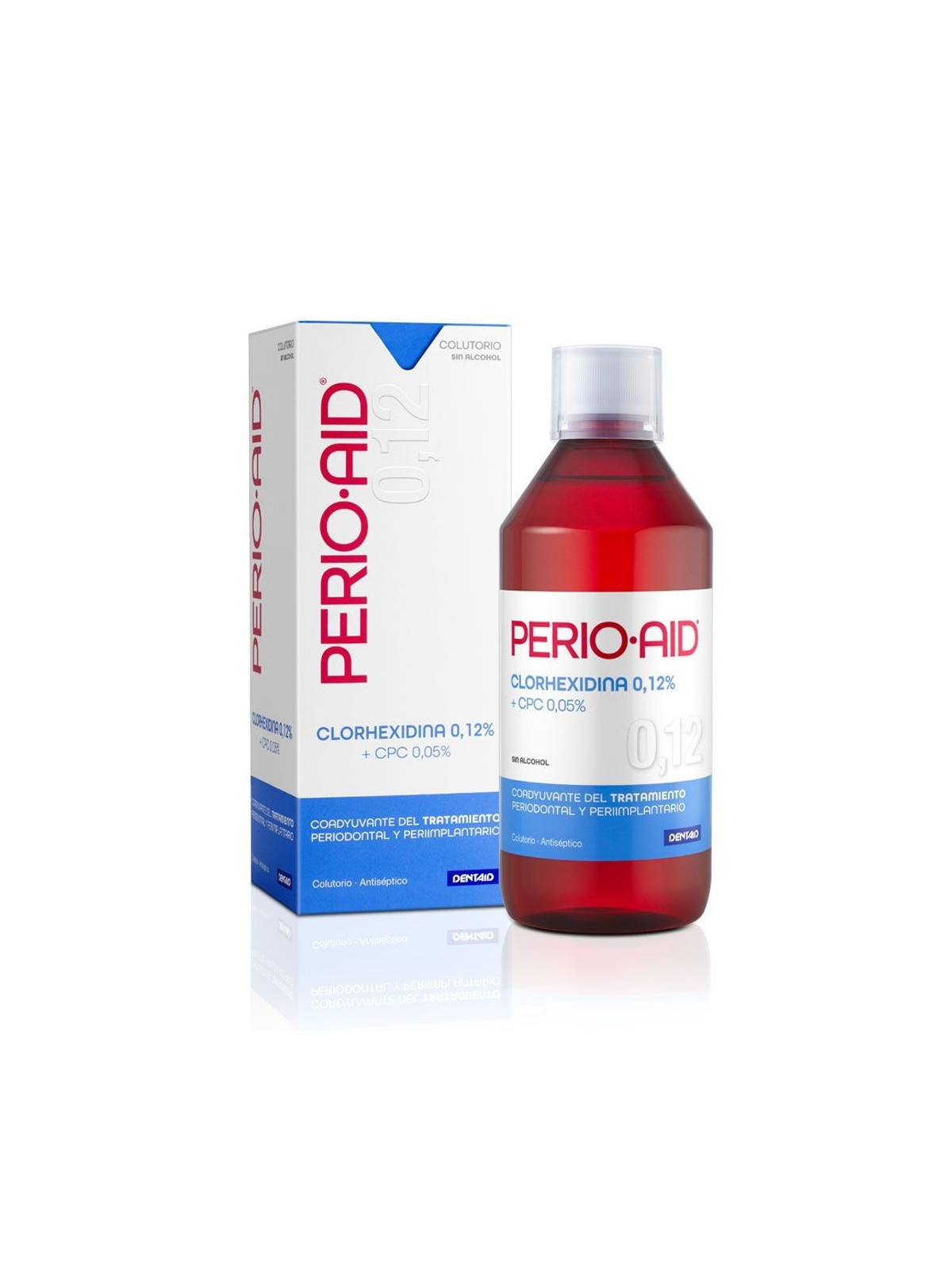 Perio-Aid Tratamiento Colutorio Sin Alcohol 500 ml | Combate placa e i