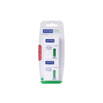 VITIS SEDA DENTAL CON FLUOR Y MENTA 2 U