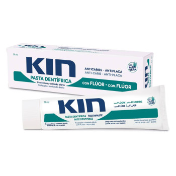 Kin Pasta Dentífrica 125 ml | Higiene bucal diaria y protección contra