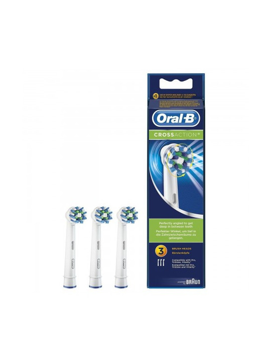 Oral-B CrossAction Cabezal de Recambio | Limpieza profunda 360º