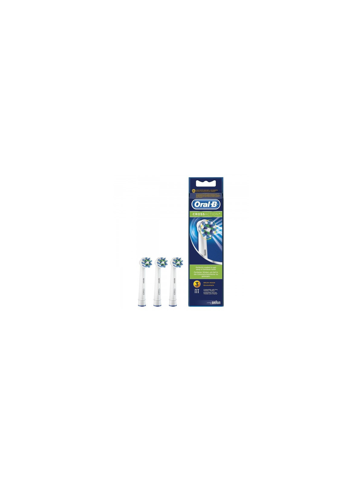 Oral-B CrossAction Cabezal de Recambio | Limpieza profunda 360º