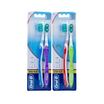 Oral-B Cepillo Dental Adulto 1.2.3 – Limpieza diaria eficaz
