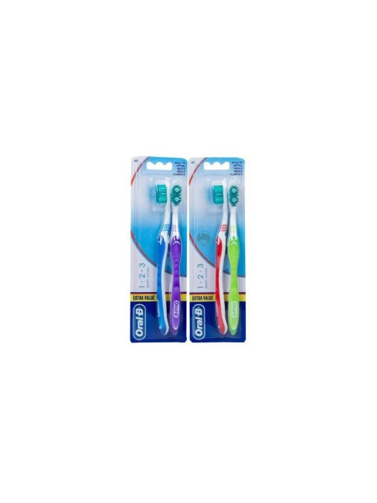 Oral-B Cepillo Dental Adulto 1.2.3 – Limpieza diaria eficaz