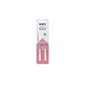 Kin Recambio Total Clean Cabezal para Cepillo Eléctrico (2 unidades)