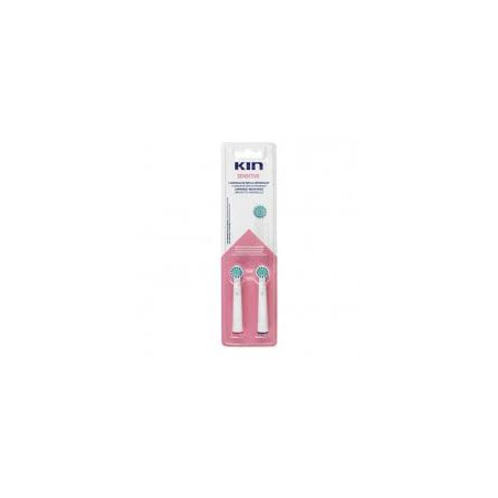 Kin Recambio Total Clean Cabezal para Cepillo Eléctrico (2 unidades)