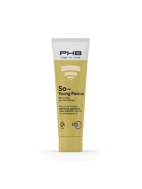 PHB TIME TO CARE SO YOUNG FOREVER PASTA DENTIFRICA SABOR MENTOLADO 75 ML