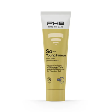 PHB TIME TO CARE SO YOUNG FOREVER PASTA DENTIFRICA SABOR MENTOLADO 75 ML