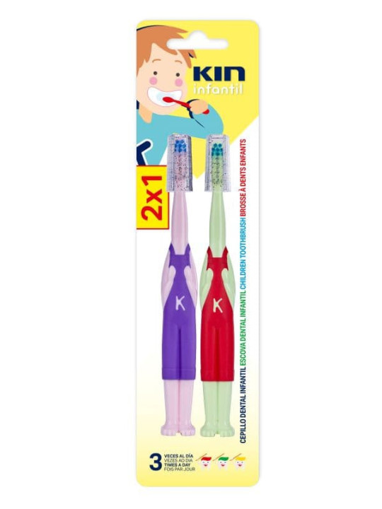 KIN CEPILLO INFANTIL 2x1