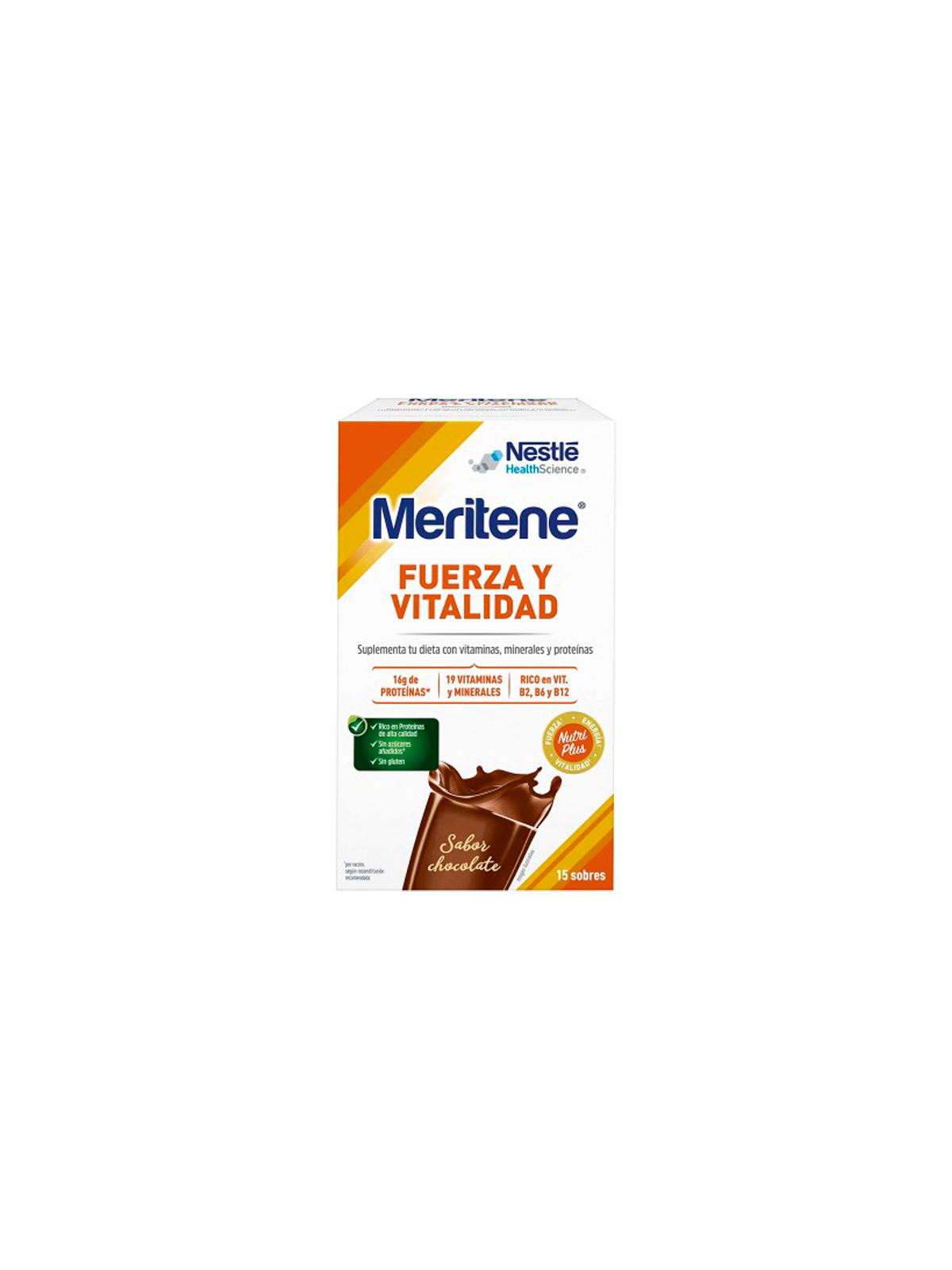 MERITENE BATIDO SABOR CHOCOLATE 15 SOBRES x 30 G