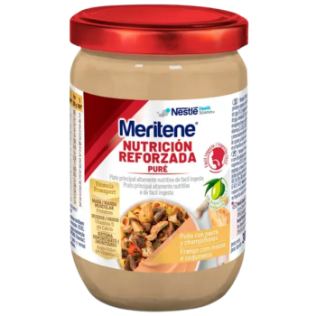 MERITENE PURE POLLO CON PASTA Y CHAMPIÑONES 300 G