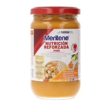 MERITENE PURE PAVO ESTOFADO CON VERDURAS Y ARROZ 300 G