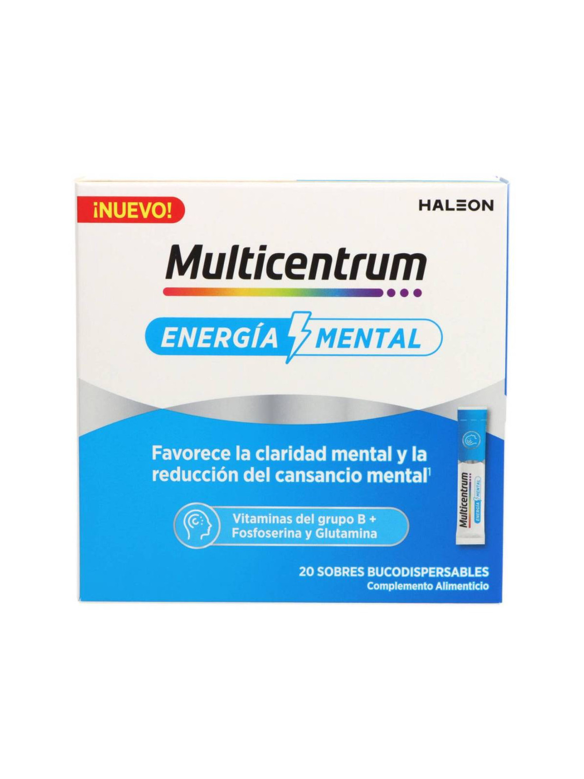 MULTICENTRUM ENERGIA MENTAL 20 SOBRES