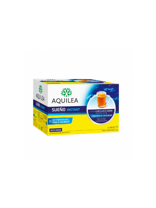 AQUILEA SUEÑO INSTANT 1.95 MG 25 SOBRES SABOR MELISA LIMON