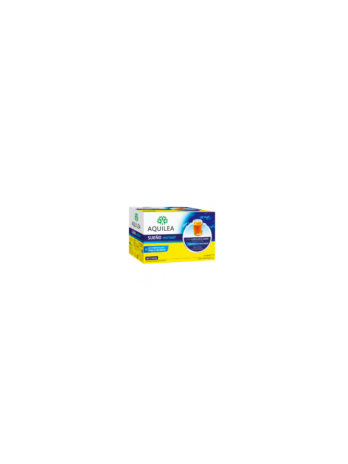 AQUILEA SUEÑO INSTANT 1.95 MG 25 SOBRES SABOR MELISA LIMON