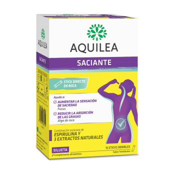 AQUILEA SACIANTE SABOR FRAMBUESA 15 STICKS