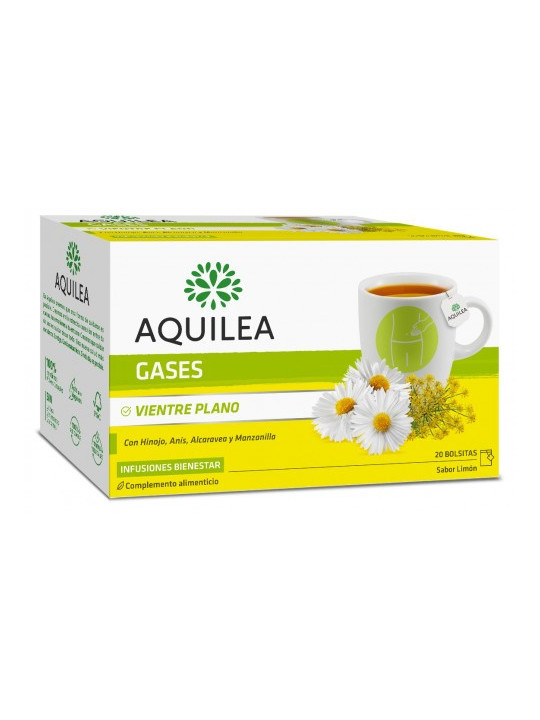 AQUILEA GASES 20 FILTROS SABOR LIMON