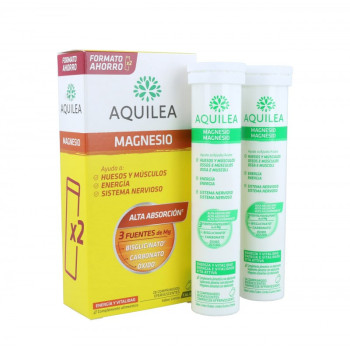 AQUILEA MAGNESIO 375 MG 28 COMPRIMIDOS EFERVESCENTES SABOR LIMON