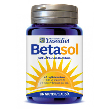 YNSADIET BETASOL 100 CAPSULAS BLANDAS