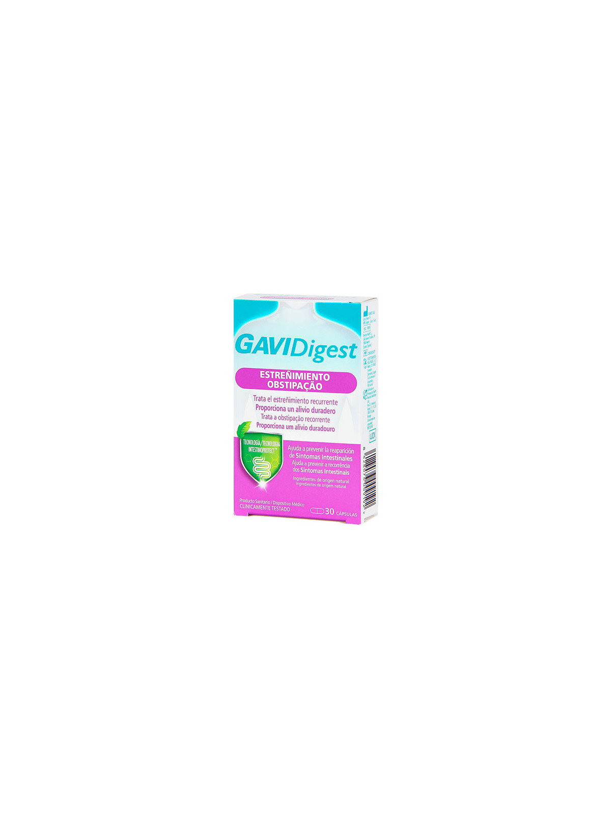 GAVIDIGEST ESTREÑIMIENTO 30 CAPSULAS