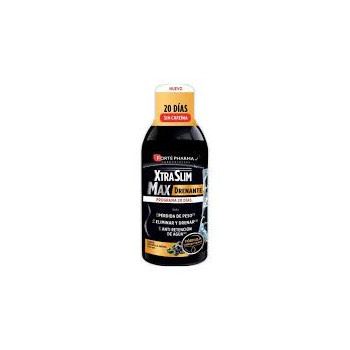 FORTEPHARMA XTRASLIM MAX DRENANTE SABOR GROSELLA NEGRA 500 ML