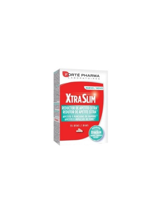 FORTEPHARMA XTRASLIM REDUCTOR APETITO EXTRA 60 CAPSULAS