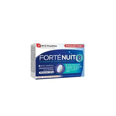 FORTEPHARMA FORTE NOCHE 8H 30 COMPRIMIDOS BICAPA
