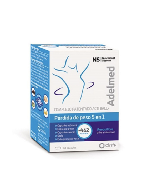 NS ADELMED 60 CAPSULAS