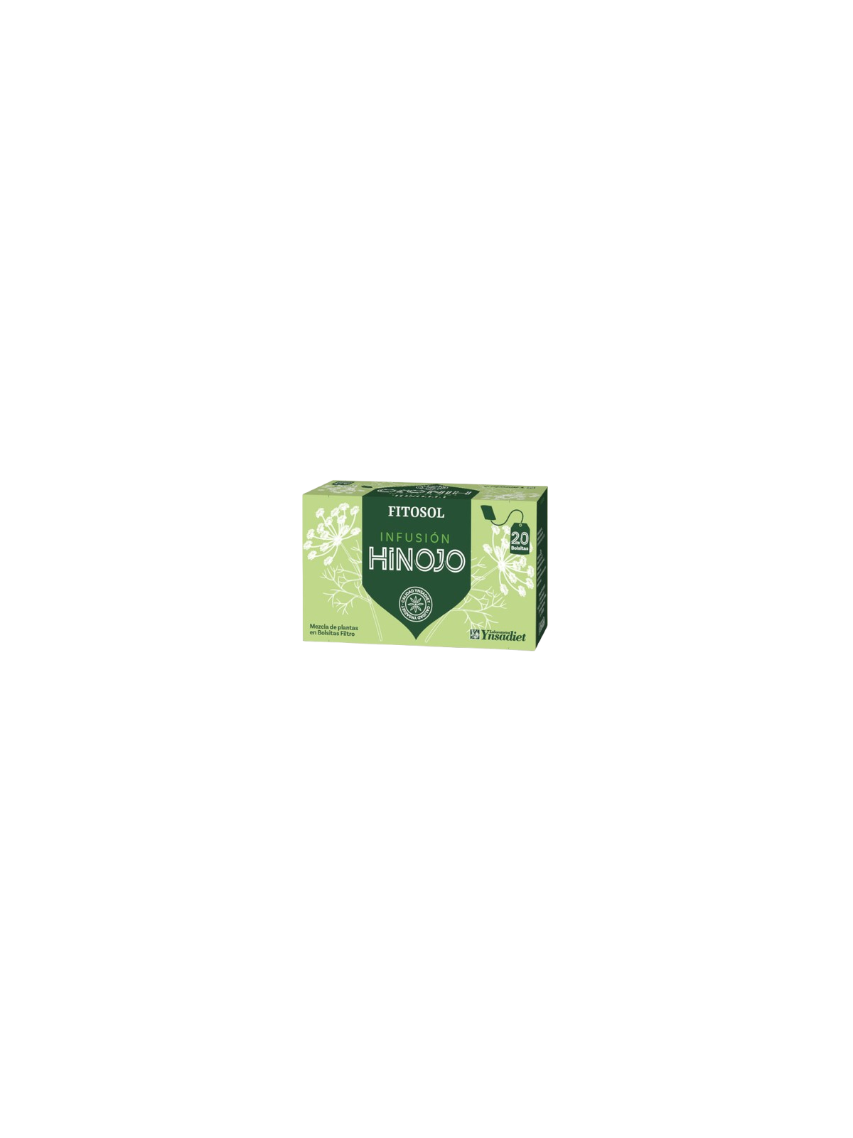 YNSADIET HINOJO INFUSION 20 BOLSITAS