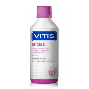 Vitis Encías Colutorio Bucal 500 ml | Protección diaria para encías de