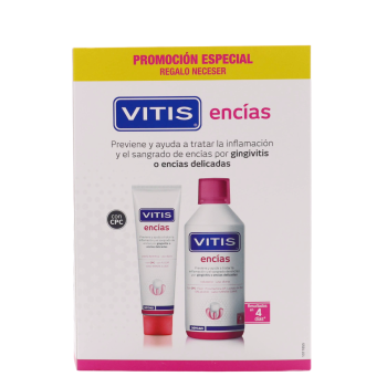 VITIS ENCIAS PACK PASTA DENTAL 100 ML + COLUTORIO 500 ML